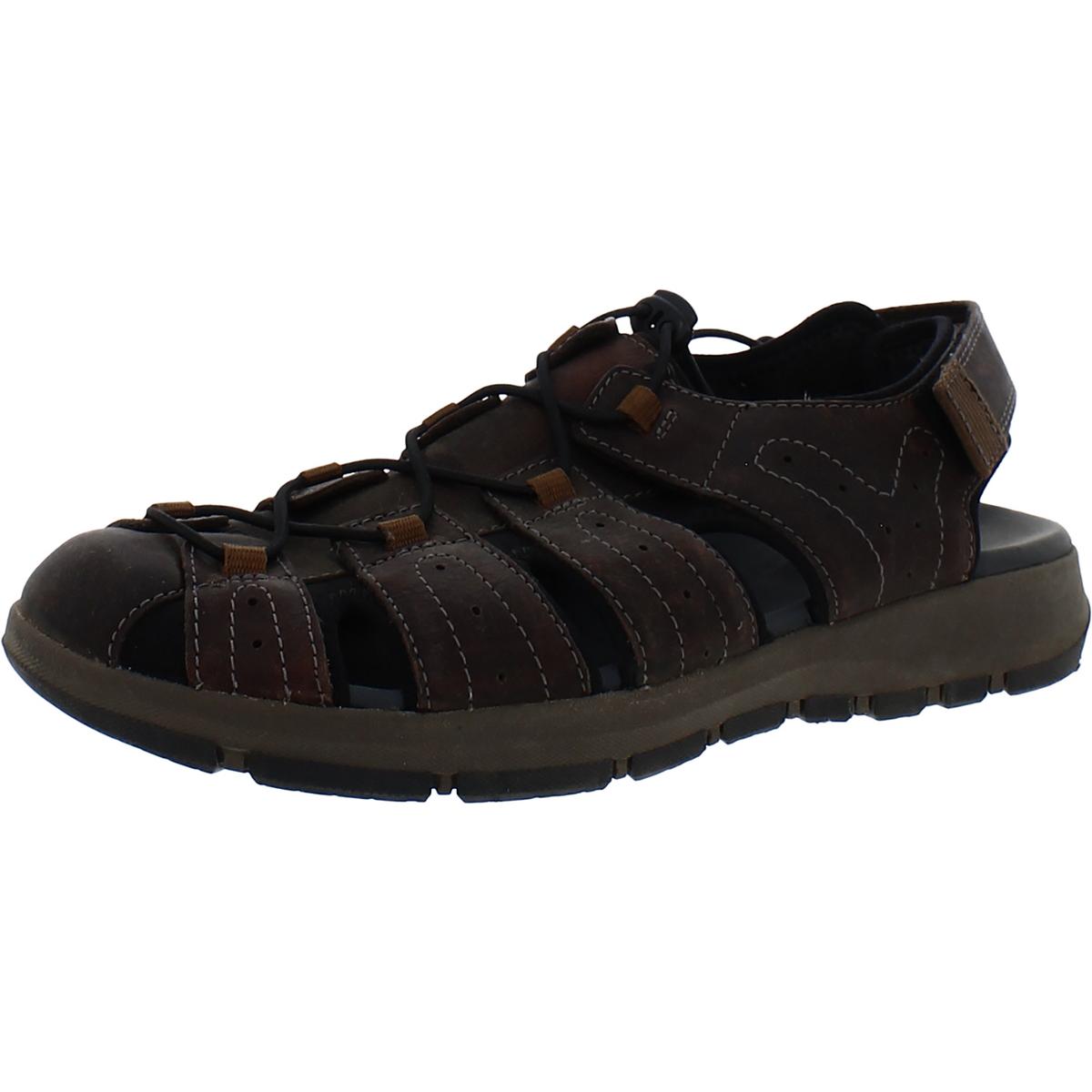 Clarks Men's Brixby Cove Leather Casual Fisherman Sandal product
