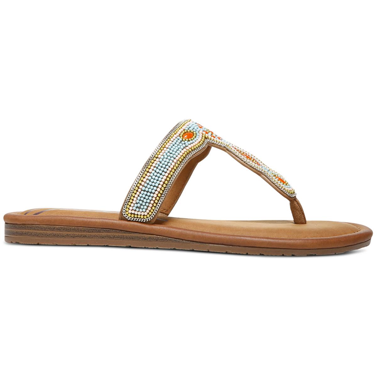 Zodiac Womens Yves Faux Leather FlipFlop TStrap Sandals