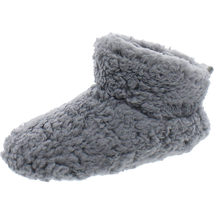 Dearfoams Womens Faux Fur Pull On Bootie Slippers product