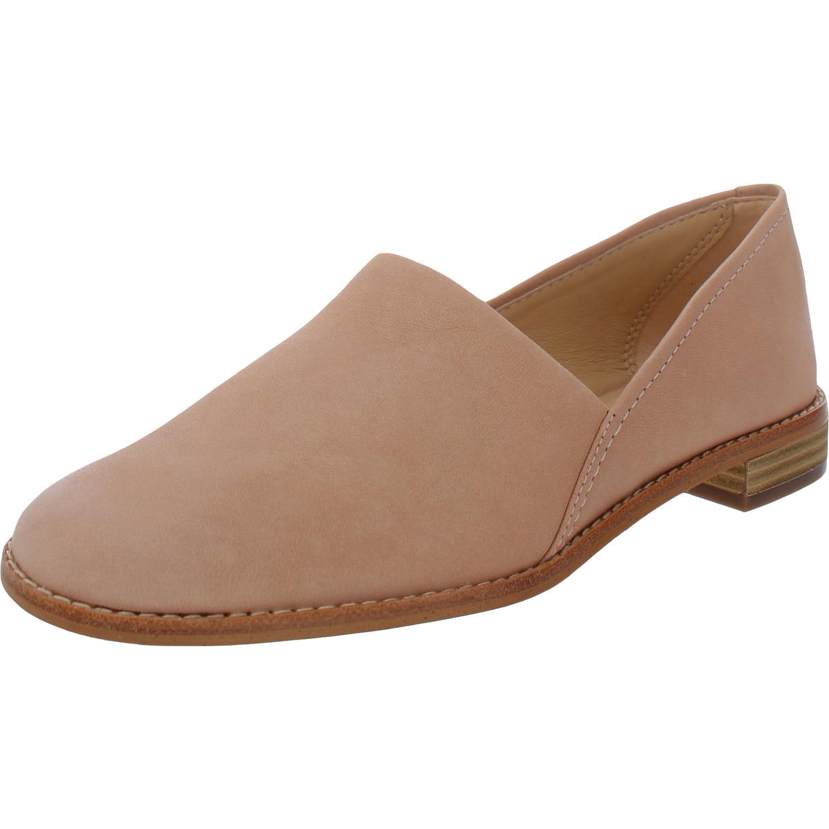 Clarks Womens Pure Easy Leather Slip On