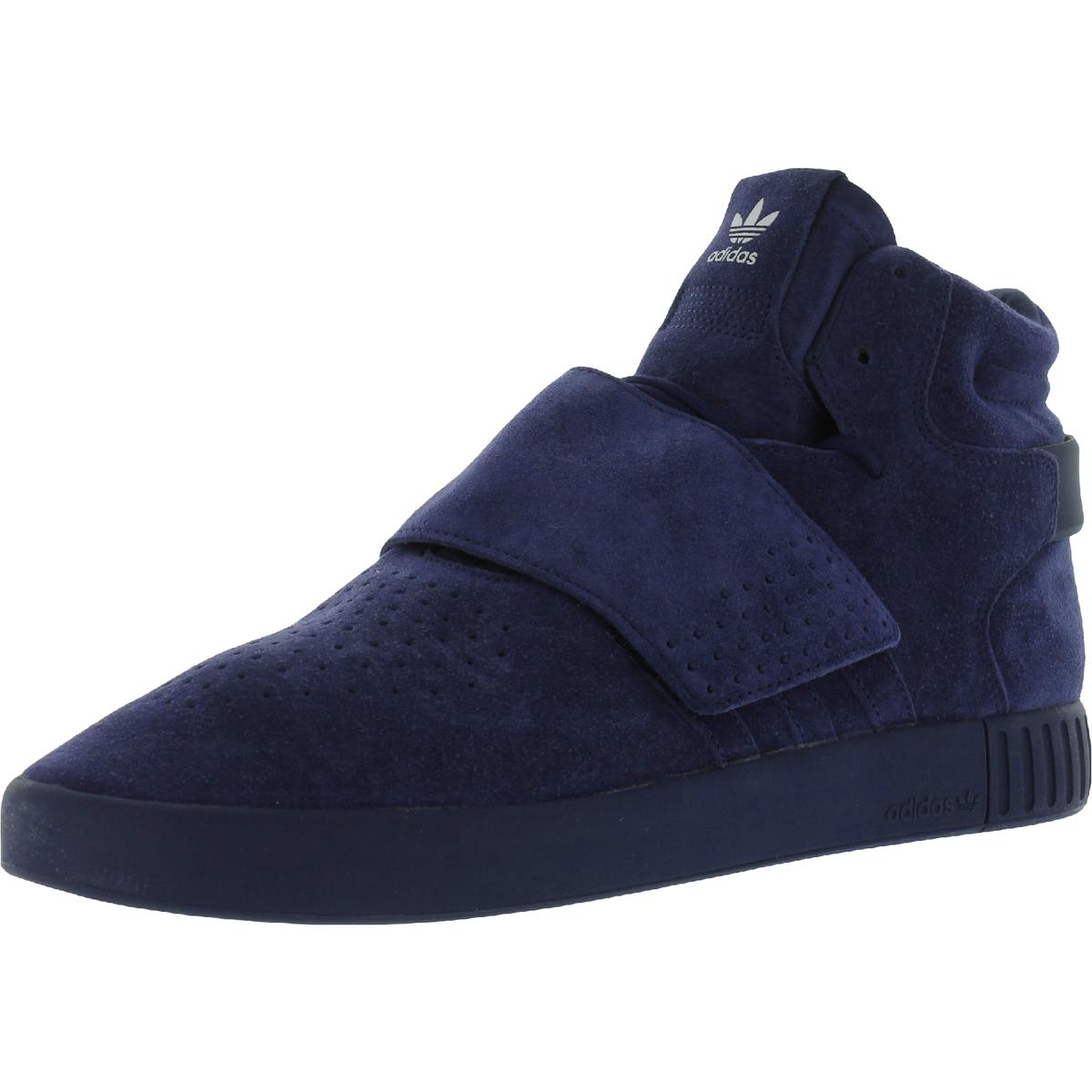 Navy blue high top adidas Clearance