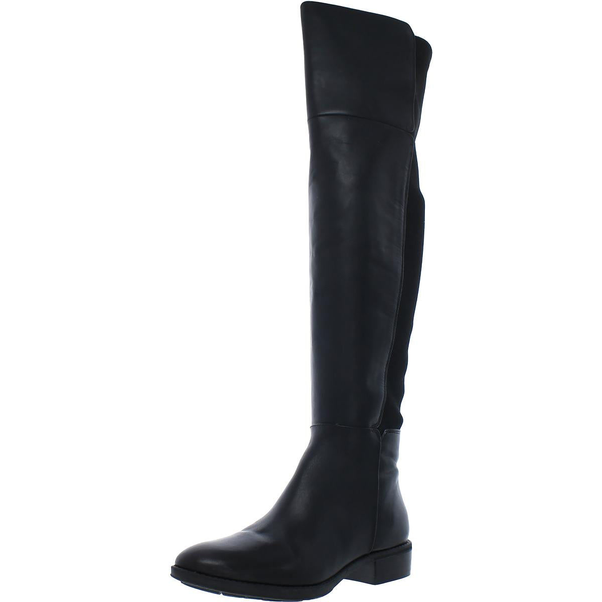 Sam Edelman Womens Pam Zipper Ribbed Knit OverTheKnee Boots