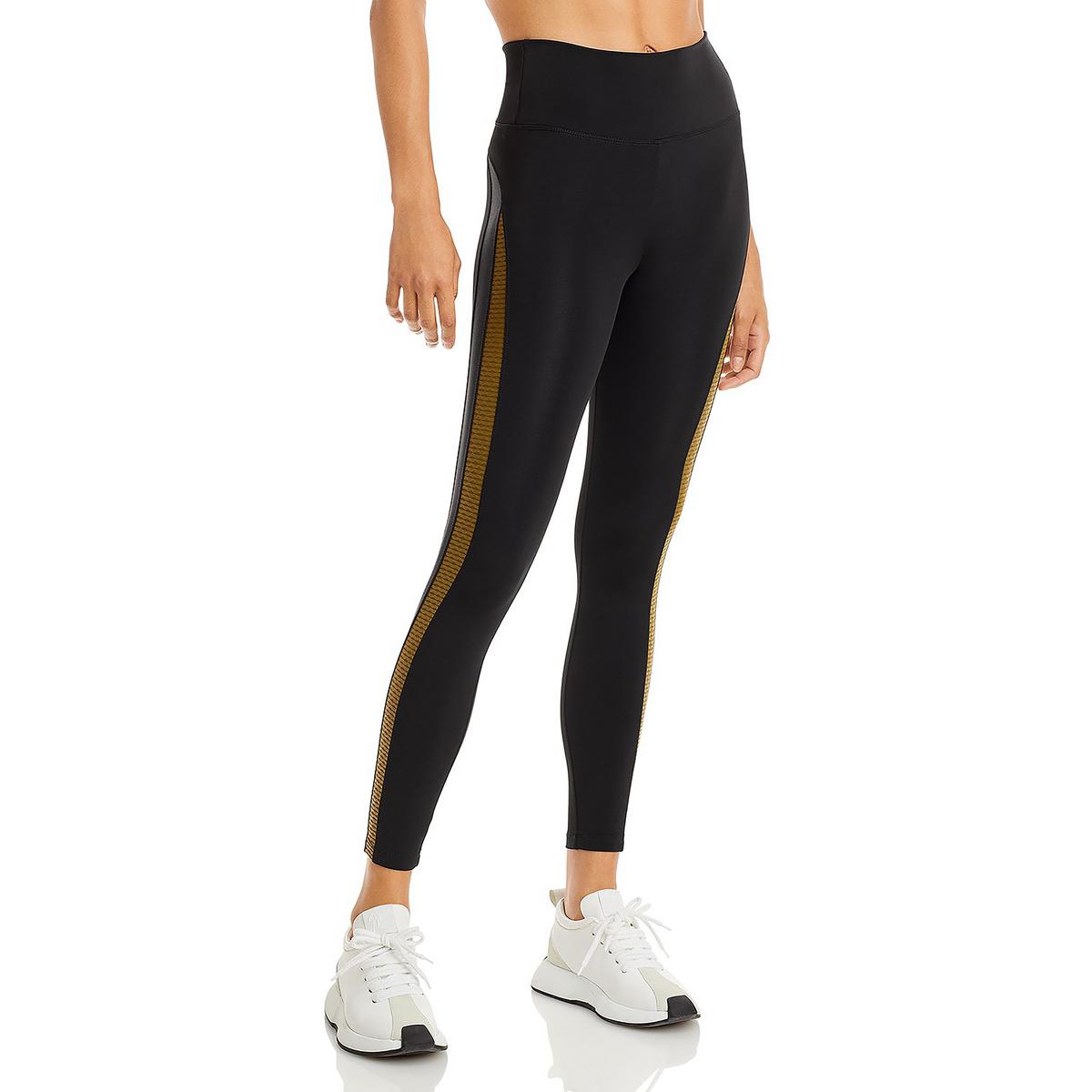 Koral Activewear Womens Knit High Rise Fitness Athletic Leggings BHFO 4207