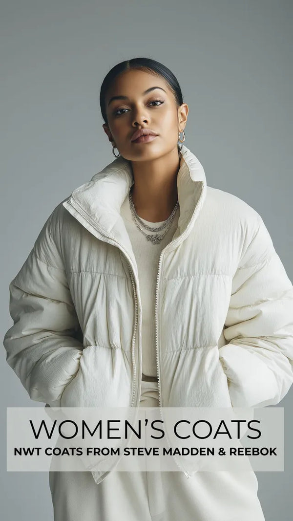 ❄️Women's Coats & Jackets From Steve Madden & Reebok | NEW WITH TAGS | Your One-Stop-Shop For Your Winter Essentials