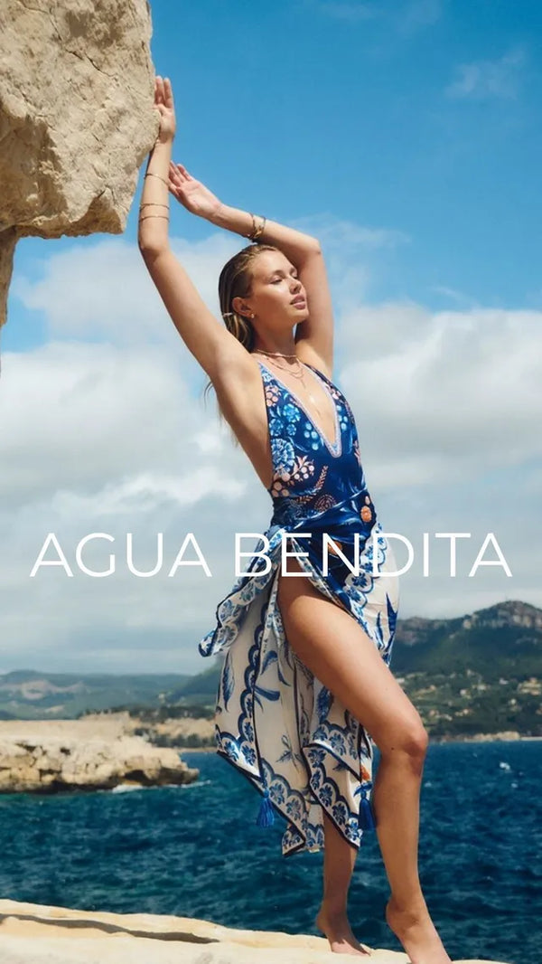 🌴AGUA BENDITA Women's Luxury Resort & Swimwear | NWT Luxe Designer Beachwear All Handmade in Columbia | LIMITED QUANTIY-RARE FINDS