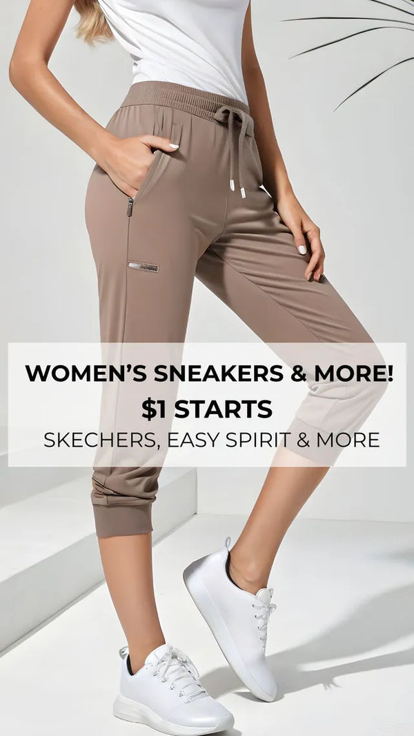 $1 Starts Women's Sneakers & More! | Skechers, Easy Spirit & More
