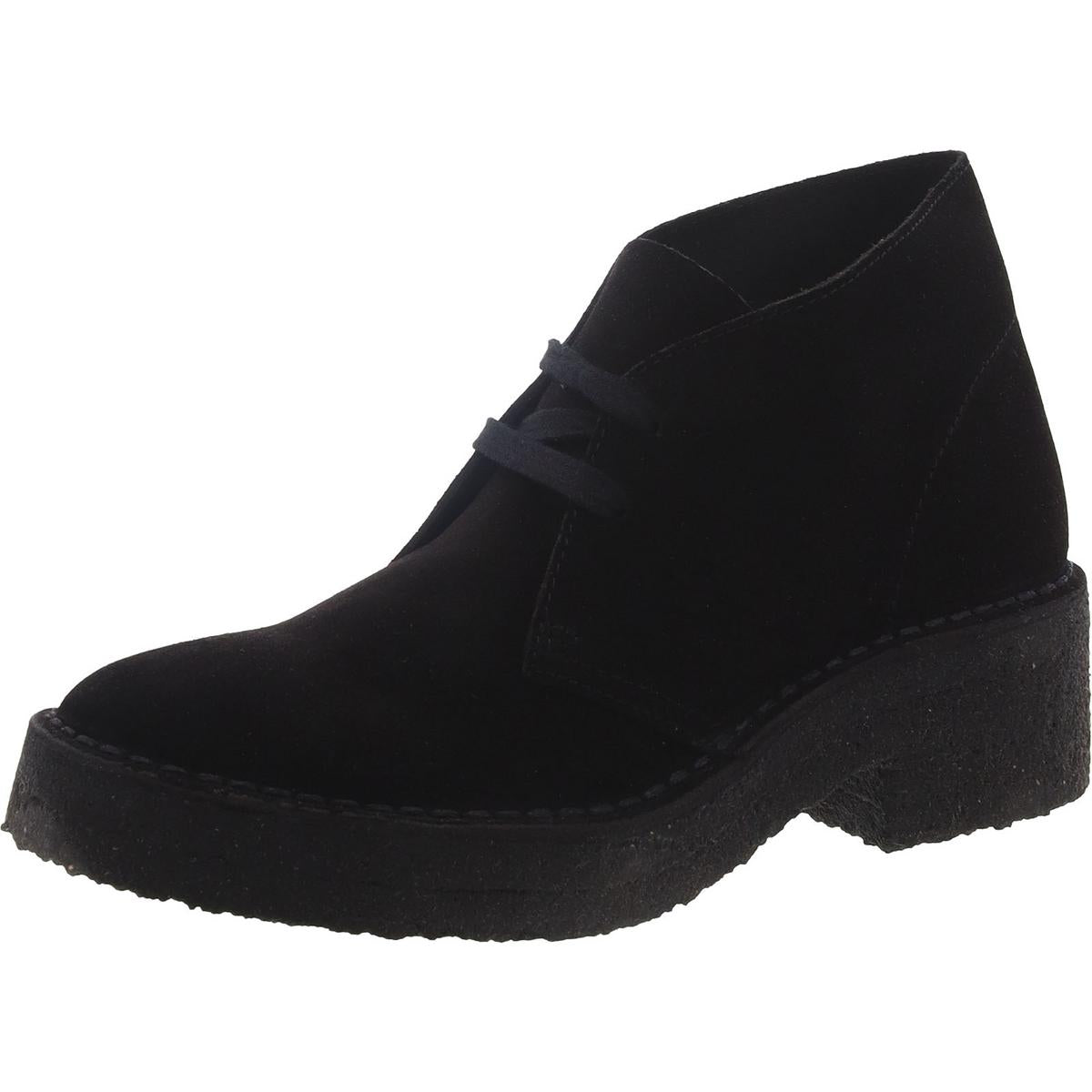 Clarks Womens Arisa Desert Suede Lace Up Ankle Boots product