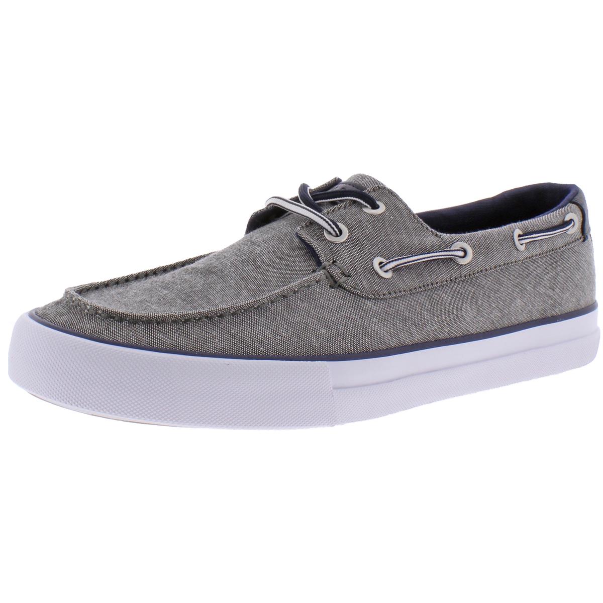 Tommy Hilfiger Mens Petes Low-Top Closed Toe Boat Shoes