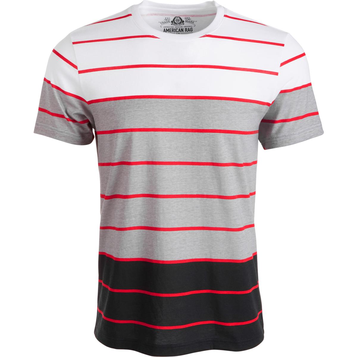 American Rag Mens Striped Tee T-Shirt